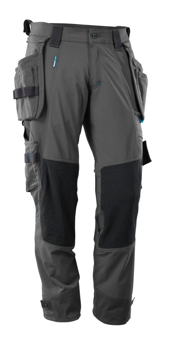 MASCOT® ADVANCED Stretch-Bundhose mit abnehmbaren Hängetaschen