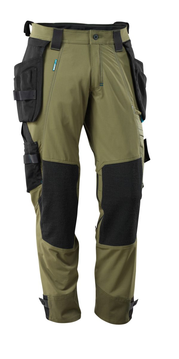 MASCOT® ADVANCED Stretch-Bundhose mit abnehmbaren Hängetaschen