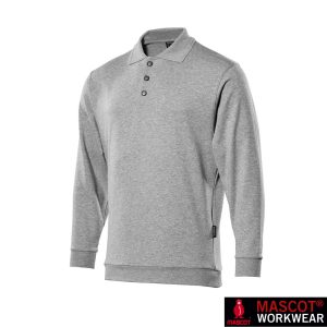 Mascot Classic Polo-Sweater TRINIDAD grau-mele *RP-
