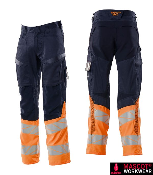 MASCOT® ACCELERATE SAFE Bundhose PC 19379 - Stretch – Bild 4