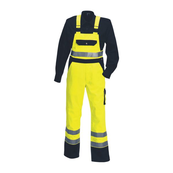 Mascot Latzhose MILANO EN 471  gelb/marine Gr. 54 *RP*