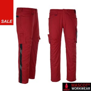 Mascot Unique Hose Dortmund 12079 rot/schwarz *RP*