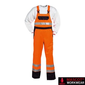 Mascot Winter Überzieh-Latzhose WELS EN 471 orange *RP*