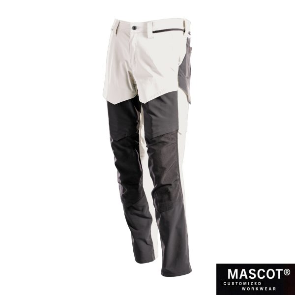 MASCOT® CUSTOMIZED Hose mit Knietaschen weiß/anthrazit 22379