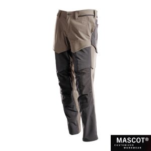 MASCOT® CUSTOMIZED Hose mit Knietaschen dunkel sandbeige/anthrazit 22379