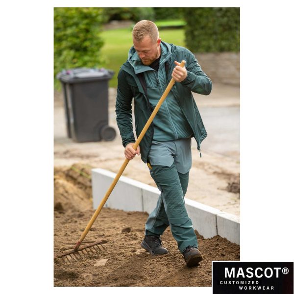 MASCOT® CUSTOMIZED Hose mit Knietaschen hell waldgrün/waldgrün 22279 – Bild 2
