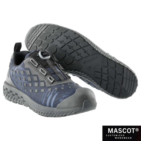 MASCOT® CUSTOMIZED Sicherheitsschuh S1P Steinblau/Schwarz