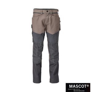 MASCOT® CUSTOMIZED Hose mit Knietaschen dunkel sandbeige/anthrazit 22479