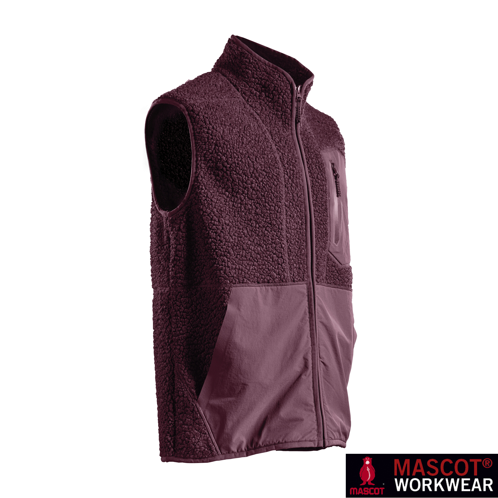 MASCOT® CUSTOMIZED Faserpelz Weste – Bild 5