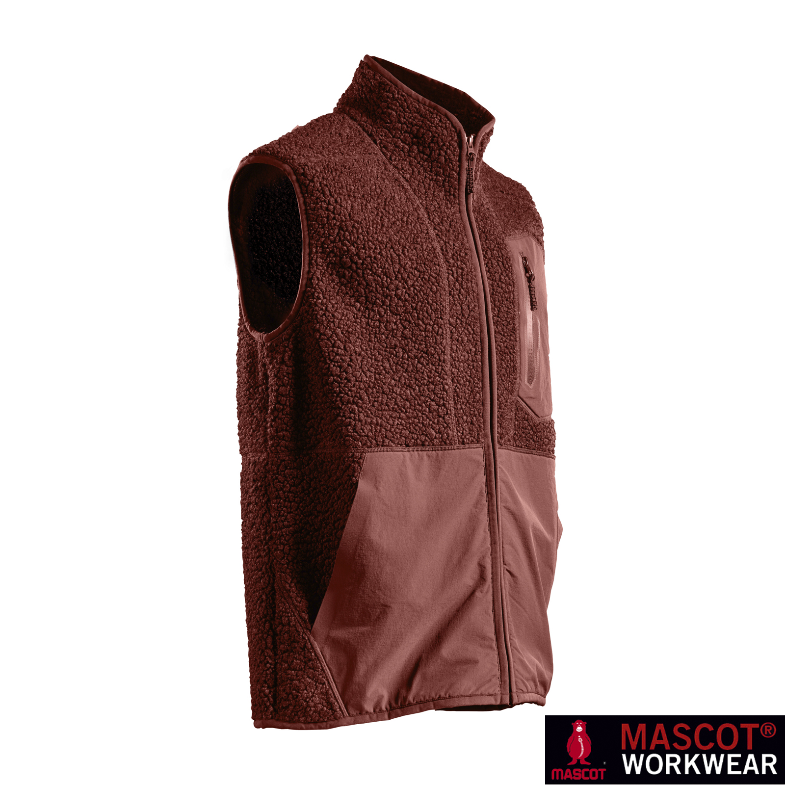 MASCOT® CUSTOMIZED Faserpelz Weste – Bild 6