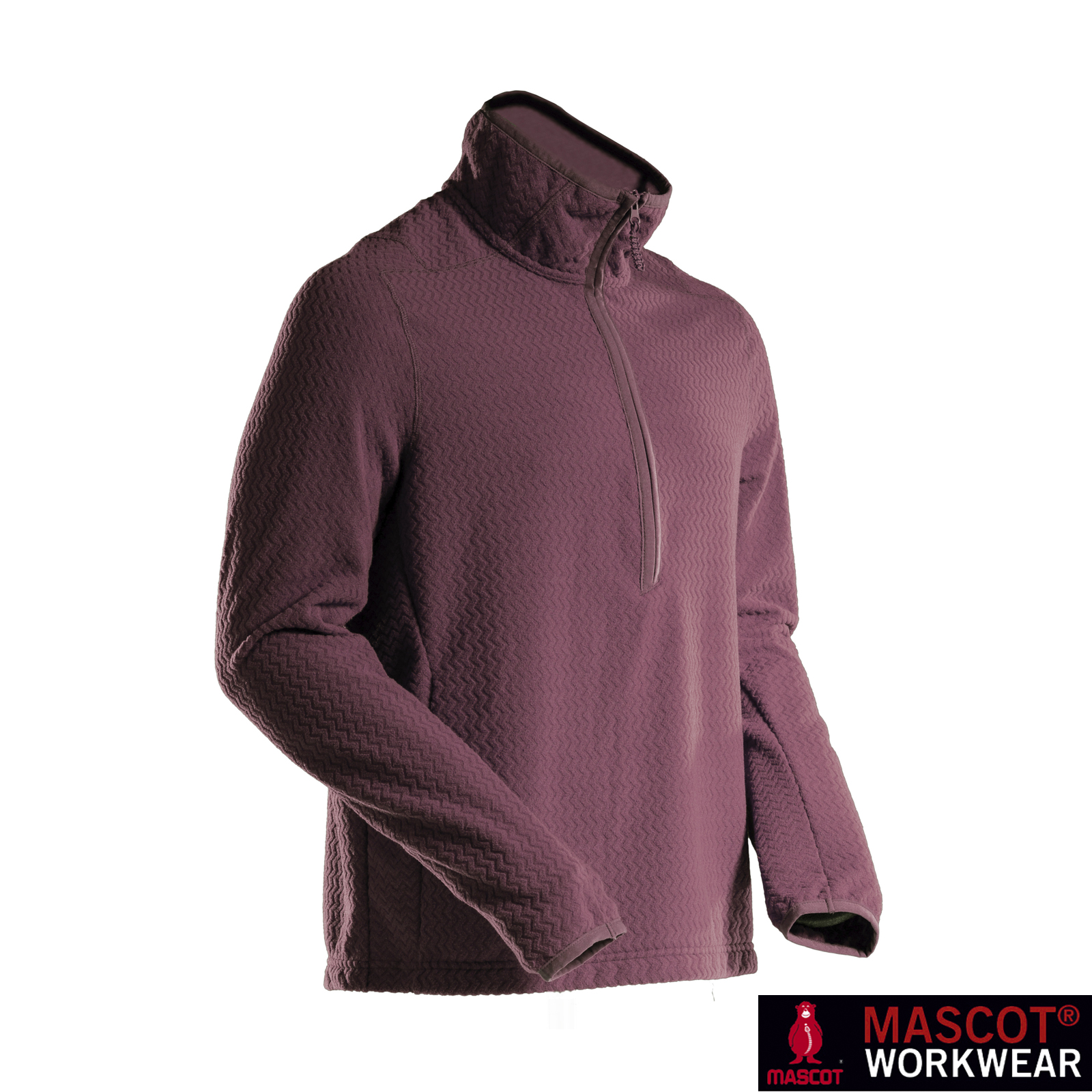 MASCOT® CUSTOMIZED Microfleece Pullover mit kurzem Reißverschluss 22703-639 – Bild 5