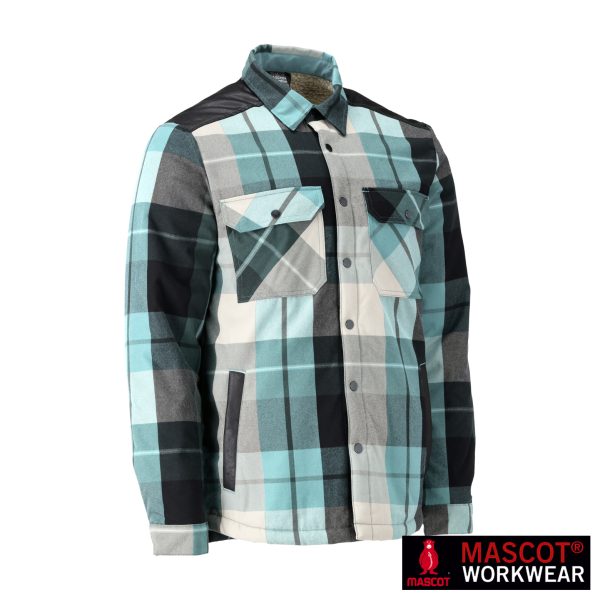 MASCOT® CUSTOMIZED Flanellhemd mit Faserpelzfutter 23104-446 – Bild 5