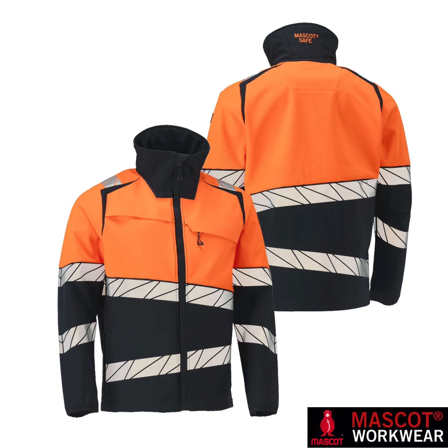 MASCOT ACCELERATE SAFE Softshelljacke 25002 | EN ISO 20471 – Bild 8