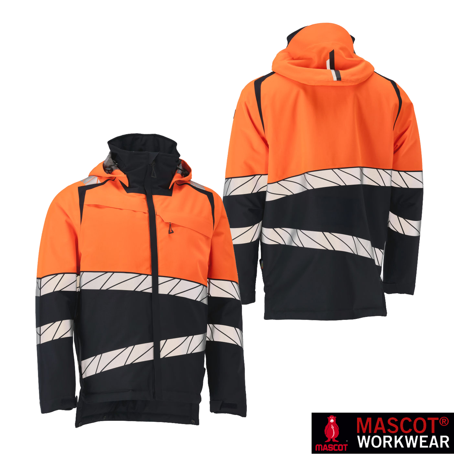 MASCOT® ACCELERATE SAFE Winterjacke 25035 | Warnschutz – Bild 2